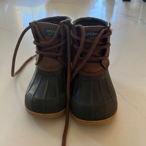 Sperry topsider port boot toddler size 6m